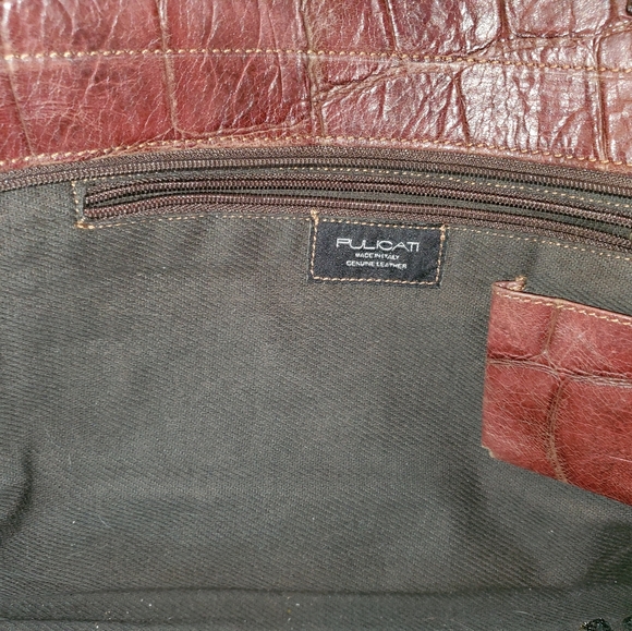 Pulicati Leather tote bag 💼 Designer - Picture 5 of 7